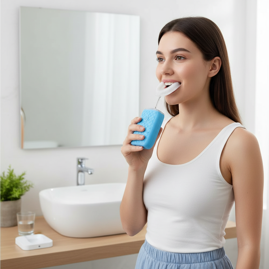 MintFresh U-Shaped Electric Toothbrush