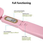 Digital Measuring Spoon Scale 500g - LCD Kitchen Scale for Coffee, Baking & Cooking