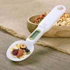 Digital Measuring Spoon Scale 500g - LCD Kitchen Scale for Coffee, Baking & Cooking