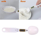 Digital Measuring Spoon Scale 500g - LCD Kitchen Scale for Coffee, Baking & Cooking