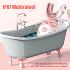 Child Sonic Electric Toothbrush Cleaning Silicone Children 360 Degrees Automatic USB Rechargeable Smart Kids Toothbrush u shape