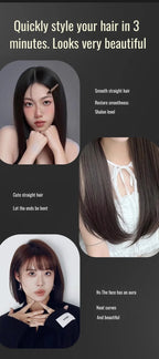 Mini hair straightener wireless