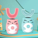 Child Sonic Electric Toothbrush Cleaning Silicone Children 360 Degrees Automatic USB Rechargeable Smart Kids Toothbrush u shape