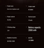 Mini hair straightener wireless