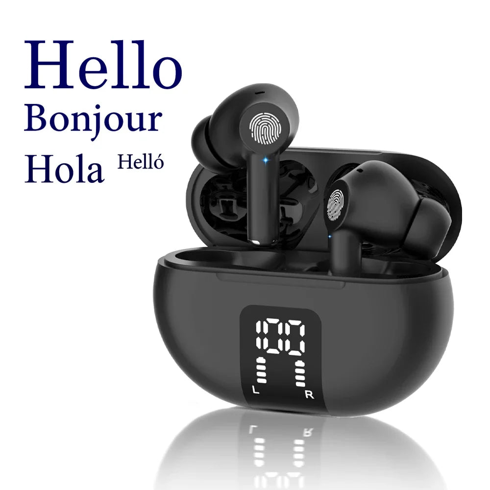 Smart Travel Translator Earbuds