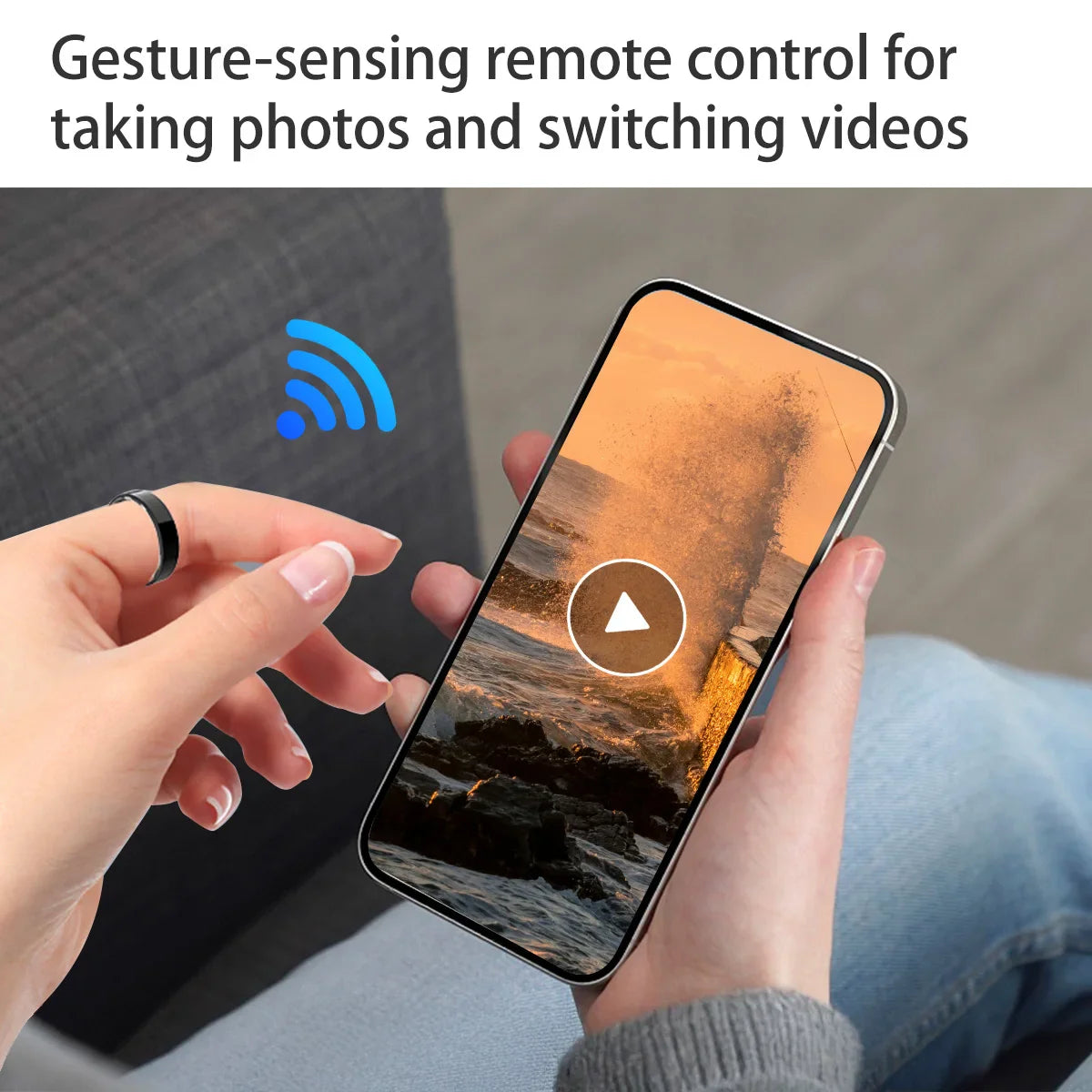 Smart Health Ring for Men