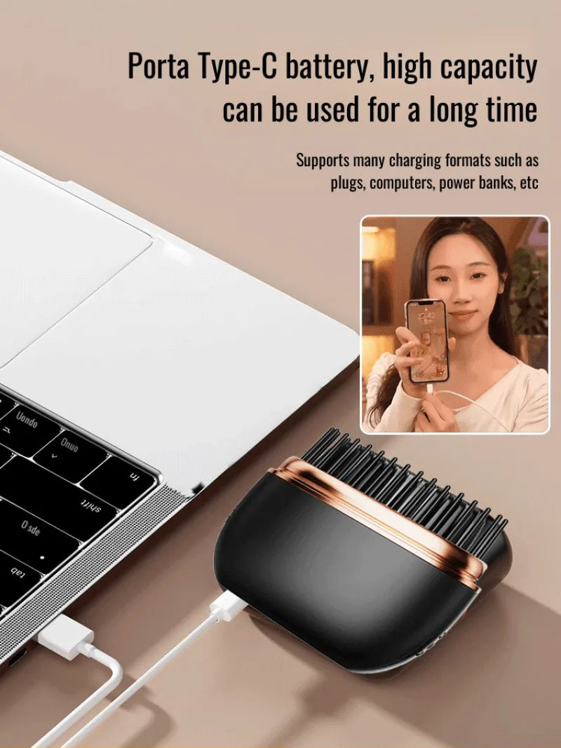 Mini hair straightener wireless
